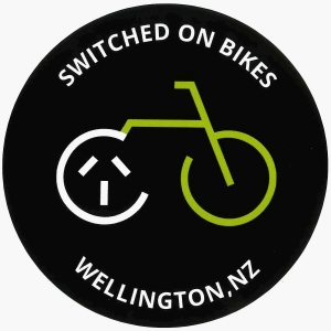 switched on sticker